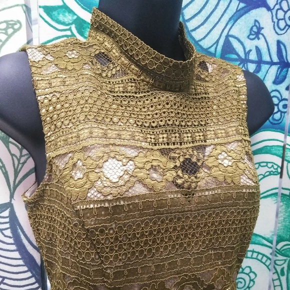 Lace Knit Pattern Dress - Picture 1 of 3